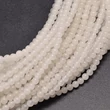 Kép 1/3 - Fehér Jade ásványgyöngy szálban (6mm)/68db