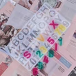 Kép 2/2 - Betűk és számok szilikon öntőforma műgyanta öntéshez