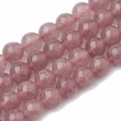 Kép 1/3 - Eperkvarc ásványgyöngy (8mm)/10db
