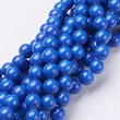 Kép 1/3 - Mashan Jade (kék) ásványgyöngy (8mm)/10db