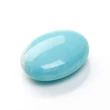 Kép 2/2 - Türkiz furatlan ásványmedál (23x17x9mm)