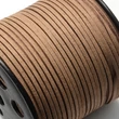 Kép 2/5 - Fehér színű hasított bőrszál (2.7x1.4mm) /1méter