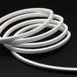 Kép 5/5 - Fehér színű hasított bőrszál (2.7x1.4mm) /1méter