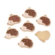 Kép 2/2 - Zománcozott süni fityegő (13.5x16x1mm)