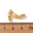 Kép 3/3 - Arany színű 18K arannyal futtatott cirkónia, csikóhal medál (15x6.5x4mm)