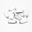 Kép 2/2 - 2db Nemesacél gravírozható medálka, fityegő (11x4mm)