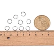Kép 3/4 - 10db nemesacél szimpla szerelőkarika (8mm)