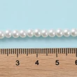 Kép 3/5 - Gyöngyház tekla üveggyöngy szálban (4mm)195db