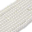 Kép 5/5 - Gyöngyház tekla üveggyöngy szálban (4mm)195db