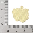 Kép 2/3 - Függetlenség napjára, amerikai,  július 4-i feliratos zománcozott fityegő (21.5x22x1mm)