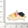 Kép 4/4 - Ballagási témájú diplomás, könyv zománcozott fityegő (21x30.5x1.5mm)