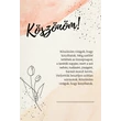 Kép 1/2 - Ajándék kísérő kártya "Köszönöm, pedagógus nap" (14x9,5cm)
