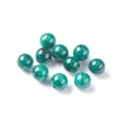 Kép 2/2 - Malachit félig fúrt ásványgyöngy (6mm)/1db