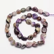 Kép 2/2 - Természetes Charoite, zúzott kő, rög szálban (3~14x3~14mm) 