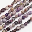 Kép 1/2 - Természetes Charoite, zúzott kő, rög szálban (3~14x3~14mm) 