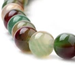 Kép 3/3 - Páva achát ásványgyöngy (8mm)/10db