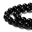 Kép 6/7 - Obszidián  ásványgyöngy (8mm)10db