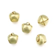 Kép 3/5 - 10db Arany színű csengettyű fityegő (10x10x10mm)