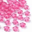 Kép 1/2 - 10db Pink csillag alakú akril gyöngy (11mm)