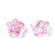 Kép 2/2 - 10db Rózsaszín csillag üveggyöngy (8,5mm)