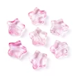 Kép 1/2 - 10db Rózsaszín csillag üveggyöngy (8,5mm)