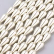 Kép 1/4 - 5db csepp alakú teklagyöngy (17x8mm)