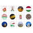 Kép 2/2 - Hungary-1 Üveglencsés ékszerpapír 25mm 12 féle minta A5