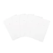 Kép 3/6 - 10db Fehér színű fülbevaló és nyaklánc tartó papír (9x6cm)
