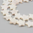 Kép 2/3 - Festett édesvízi csillag alakú gyöngy (15x15.5x3mm) /2db