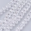 Kép 1/3 - Áttetsző színű csiszolt üveggyöngy (8mm) /66-67db