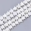 Kép 1/2 - Festett édesvízi csillag alakú gyöngy (10.5x9.5x2-3mm) /4db