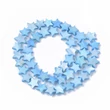 Kép 2/2 - Festett édesvízi csillag alakú gyöngy (10.5x9.5x2-3mm) /4db
