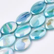 Kép 1/2 - 4db Festett édesvízi gyöngy (18x13mm)
