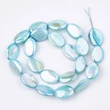 Kép 2/2 - 4db Festett édesvízi gyöngy (18x13mm)