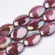 Kép 1/2 - Festett édesvízi gyöngy (18x13mm) /4db
