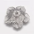 Kép 1/2 - Antikolt ezüst harangvirág gyöngykupak (16x4mm)