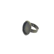 Kép 1/2 - Antikolt bronz színű fogas gyűrűalap (13x18mm)