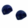 Kép 1/3 - Szintetikus howlit lila koponya gyöngy (9x7,5mm)