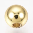 Kép 1/3 - 10db Arany színű golyó alakú köztes (4mm)