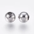 Kép 1/2 - 10db nemesacél golyó alakú köztes (6mm)