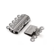 Kép 2/2 - Nemesacél öt soros bedugós kapocs (19,5x14x3mm)
