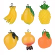 Kép 1/6 - 30db vegyes színű műgyanta gyümölcsök dobozban (24~35x22~21mm)