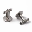 Kép 1/2 - 1 pár nemesacél mandzsettagomb alap (14mm)