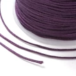 Kép 2/3 - Sötét Lila színű microcord zsinór (1mm) /5méter
