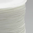 Kép 3/3 - Fehér színű microcord zsinór (1mm) /5 méter