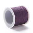 Kép 3/3 - Sötét Lila színű microcord zsinór (1mm) /5méter