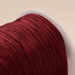 Kép 2/3 - Bordó színű microcord zsinór (1mm)