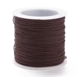 Kép 1/2 - Barna színű microcord zsinór (1mm) /5 méter