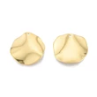 Kép 1/3 - Arany színű 18K arannyal futtatott lapos kerek fityegő (24x0.7mm)