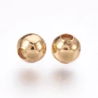 Kép 1/2 - 10db Arany színű nemesacél golyó alakú köztes (4x3mm)